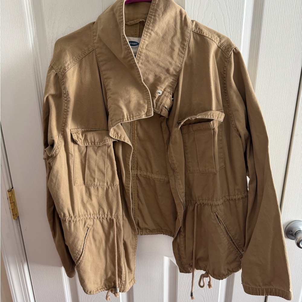 Old Navy Beige Utility Jacket
